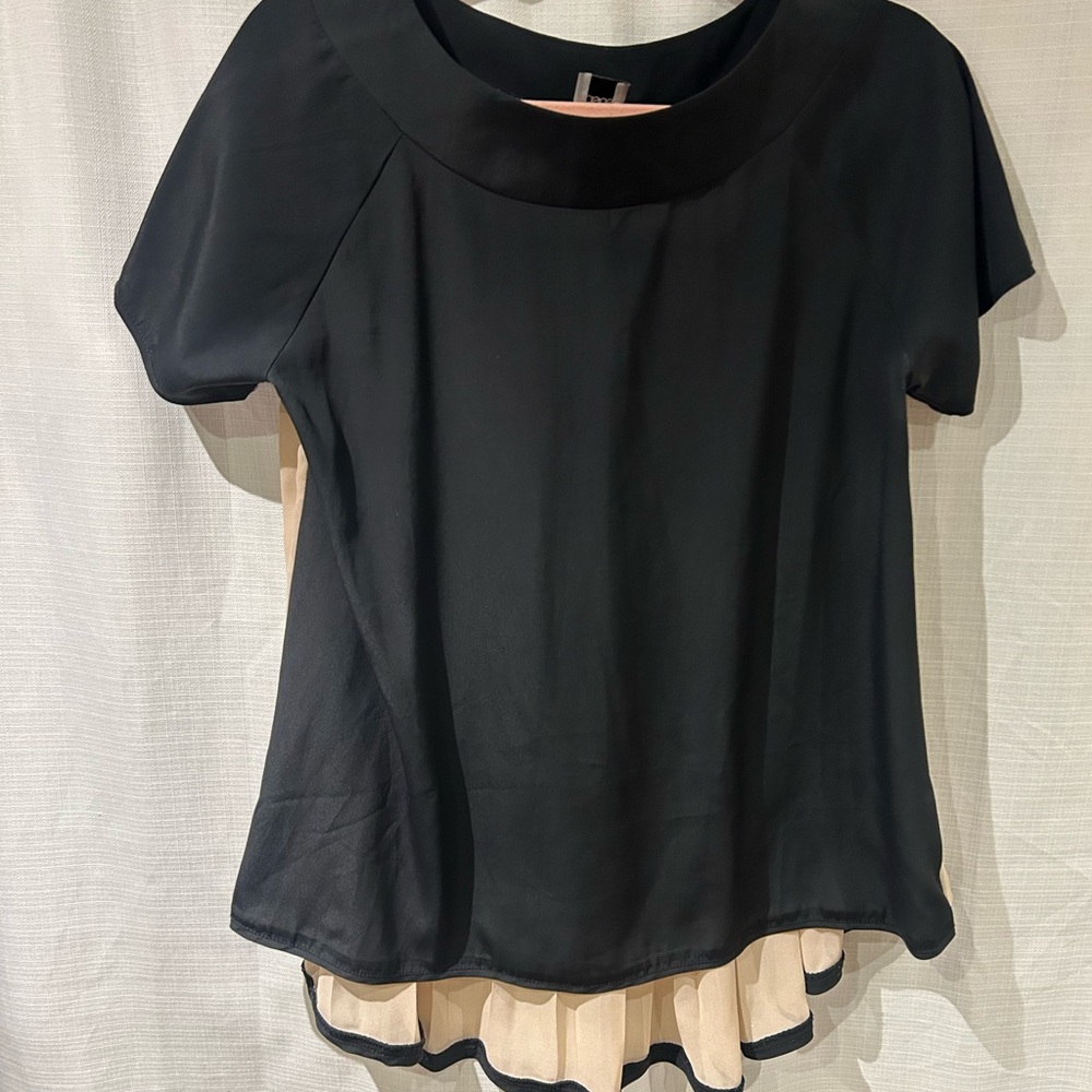 Asos elegant black and cream blouse